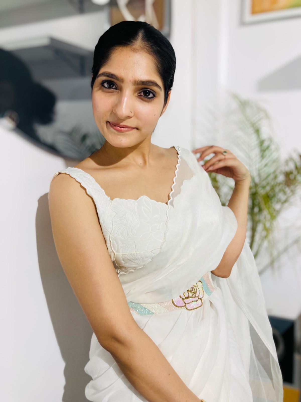 Cropped Faux leather Jacket