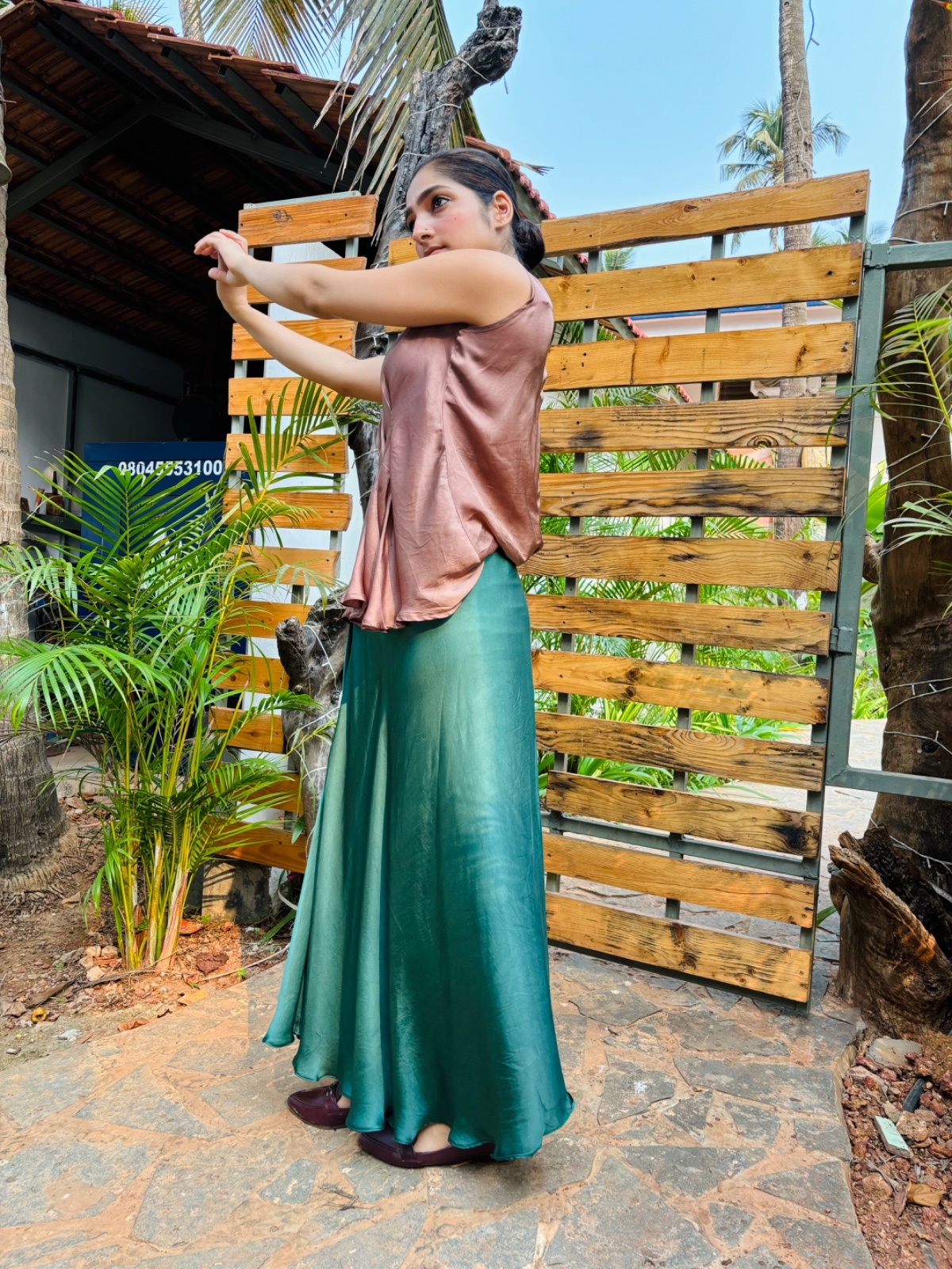 Cropped Faux leather Jacket