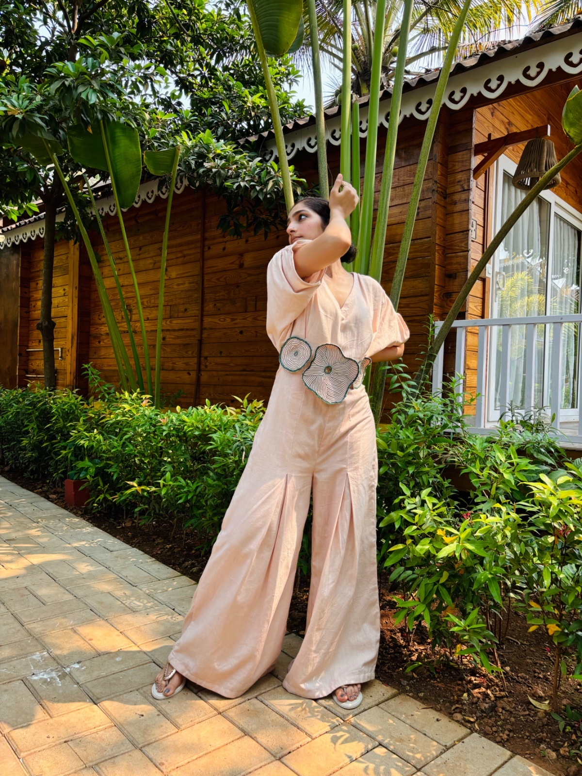 Cropped Faux leather Jacket