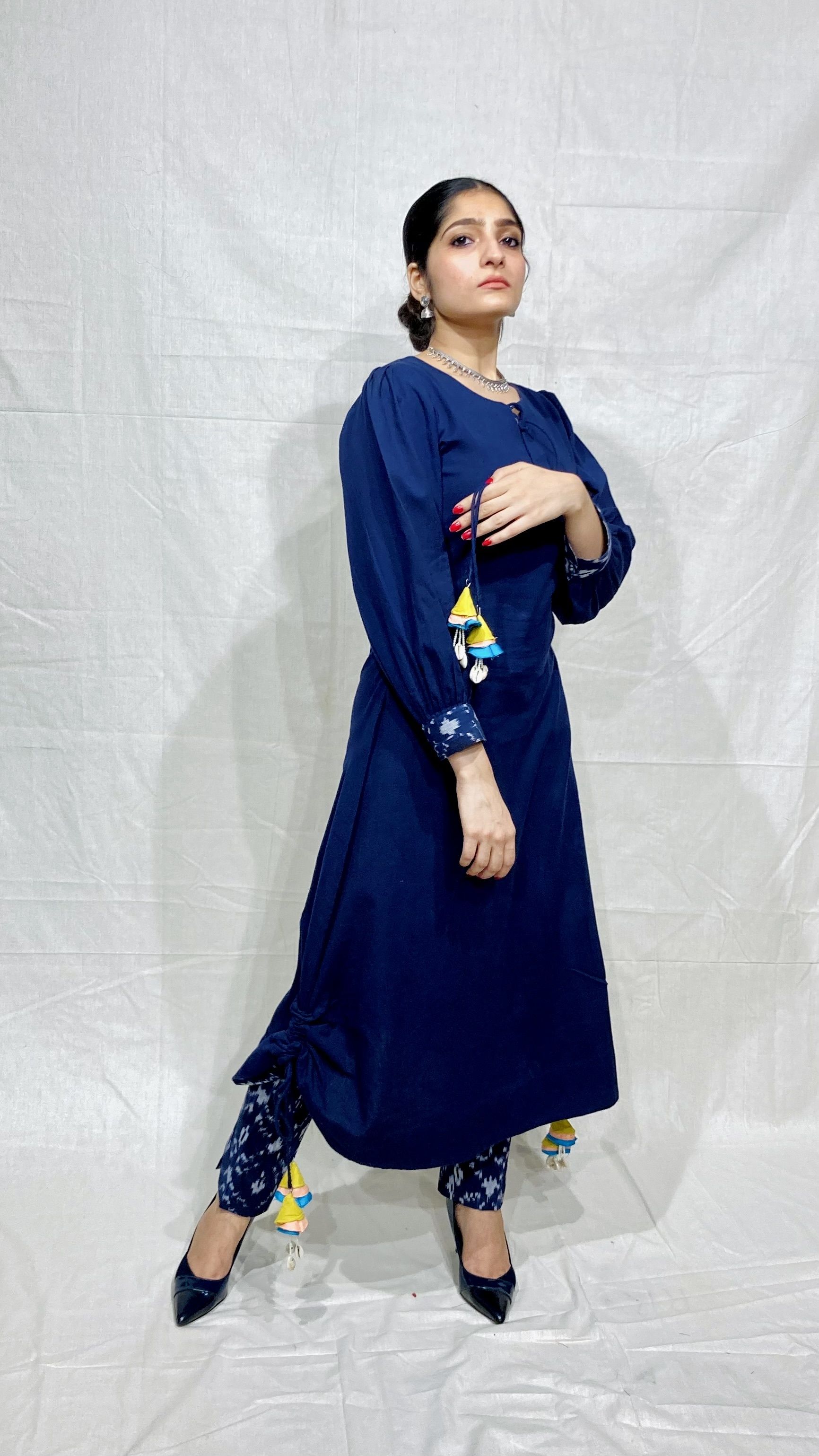 Cropped Faux leather Jacket