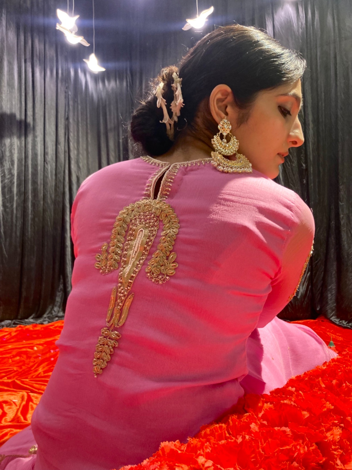 Cropped Faux leather Jacket