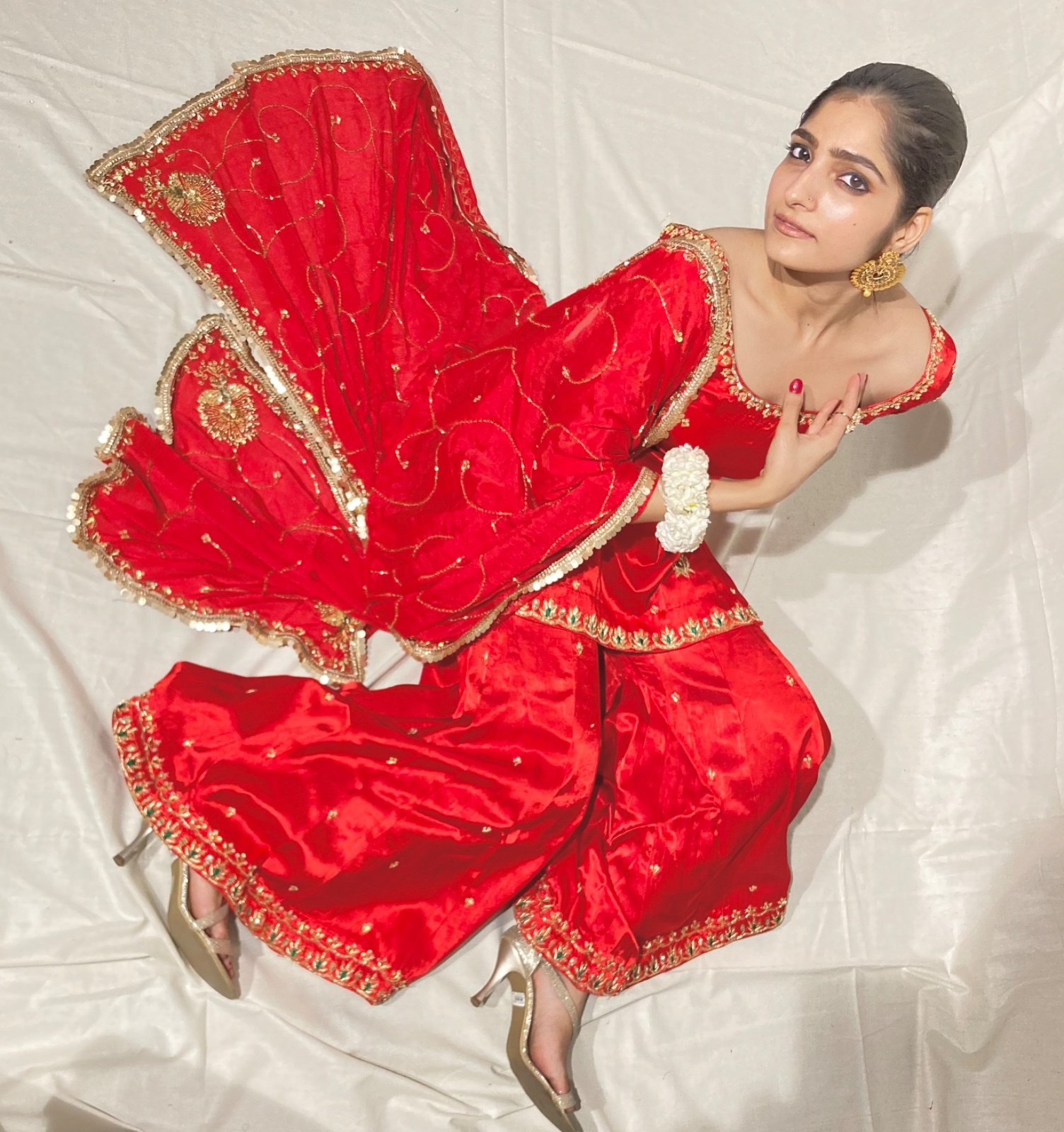 Cropped Faux leather Jacket