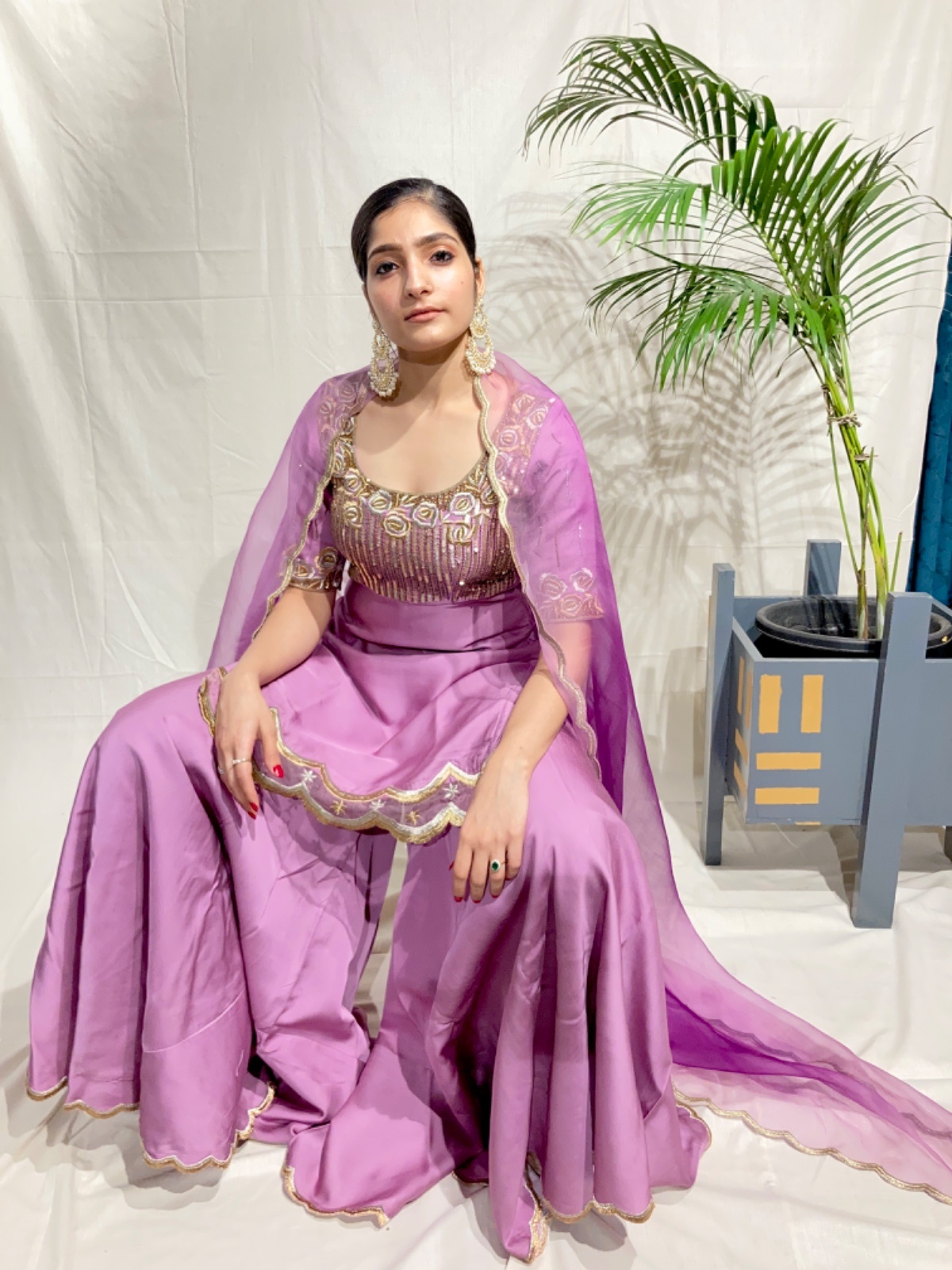 Cropped Faux leather Jacket