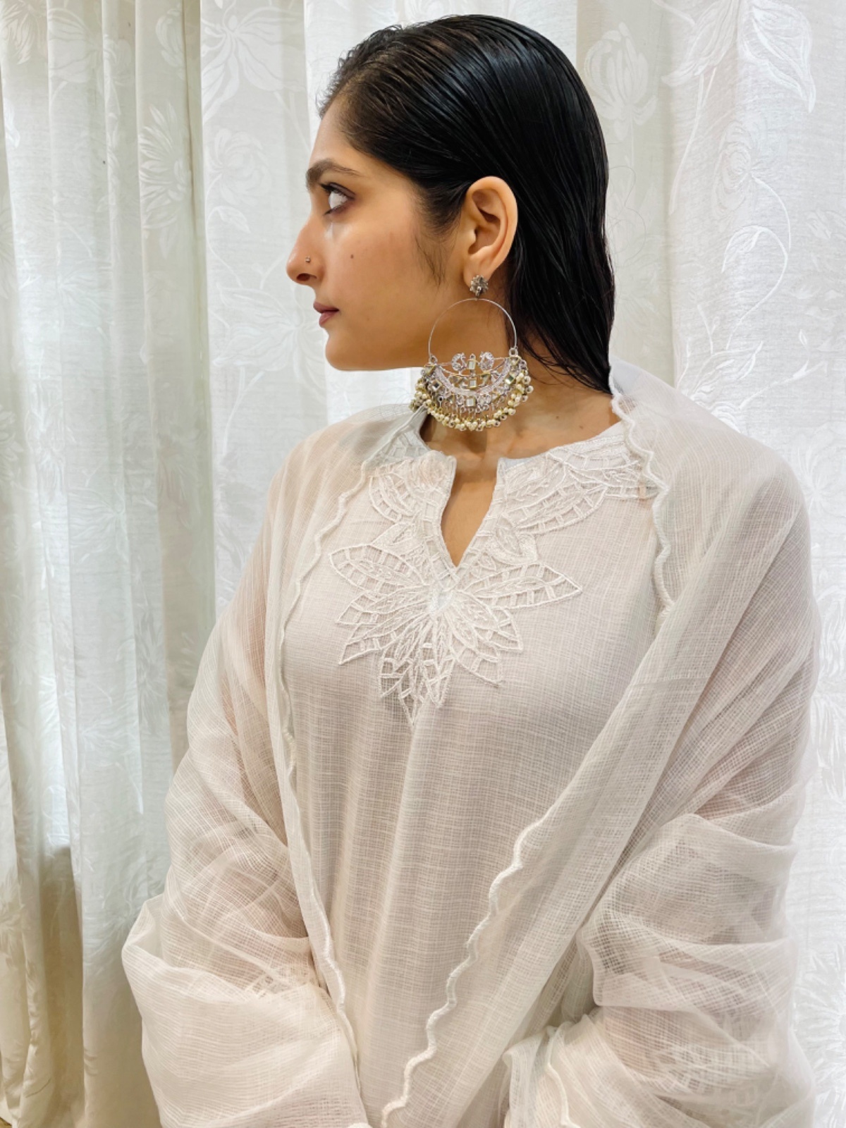 Cropped Faux leather Jacket