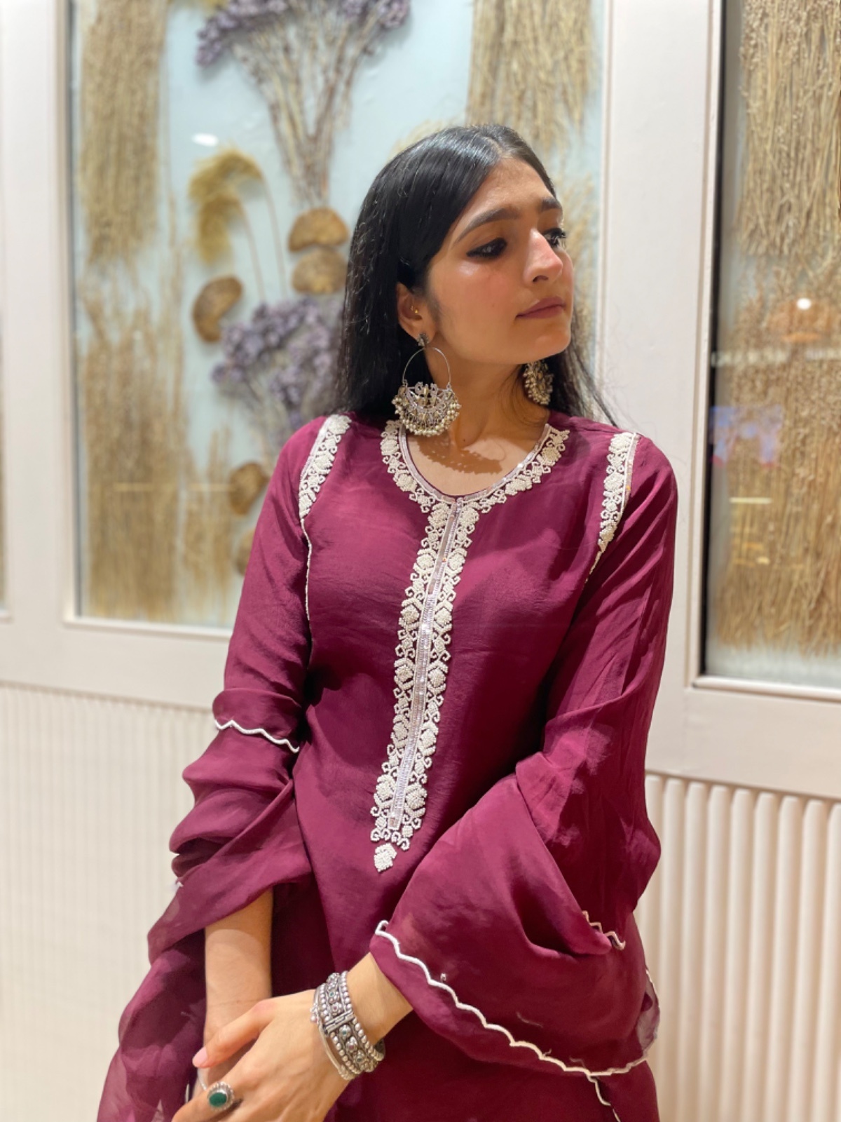 Cropped Faux leather Jacket