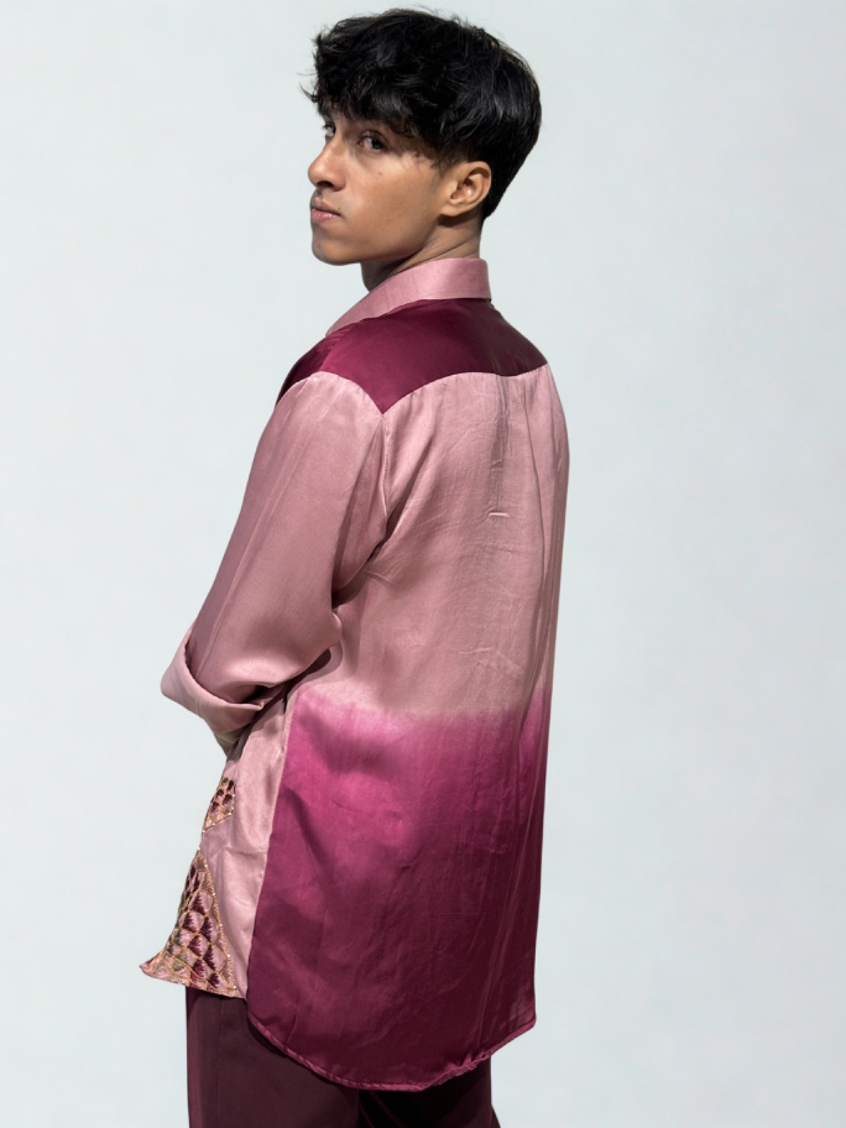 Cropped Faux leather Jacket